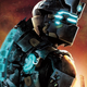 Dead Space protagonist Isaac poses in his engineering RIG spacesuit.